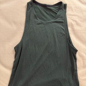 Lululemon License to Train Tank Top - Mens Medium - Dark Green